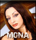 Mona est une femme brune et élancée avec de petits seins bien fermes. C'est une femme soumise qui aime le bondage, c'est menottée qu'elle aime s'offrir et jouir au cours d'un dialogue de sexe SM.